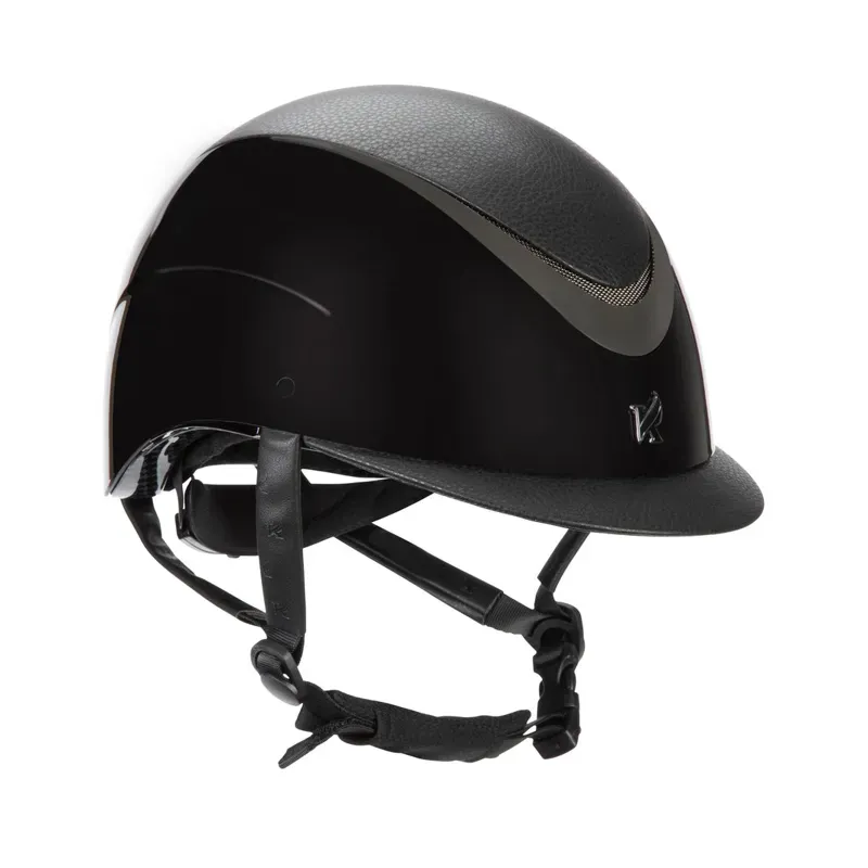 Karben 52-54cm Carey Ellipse SP Riding Hat in Black