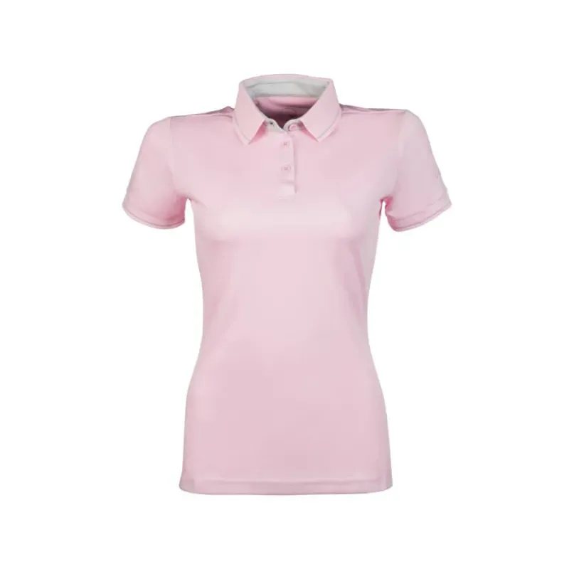Hkm Classico Polo Shirt in Light Rose