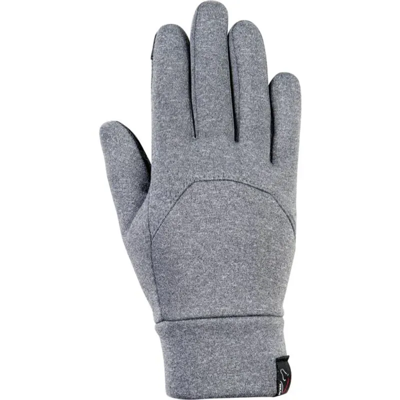 Hkm Winter Riding Gloves in Light Grey/Melange