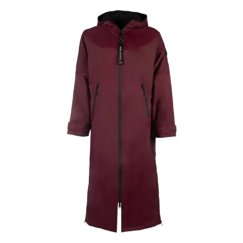 Hkm Extra Long Julie Riding Jacket in Bordeaux