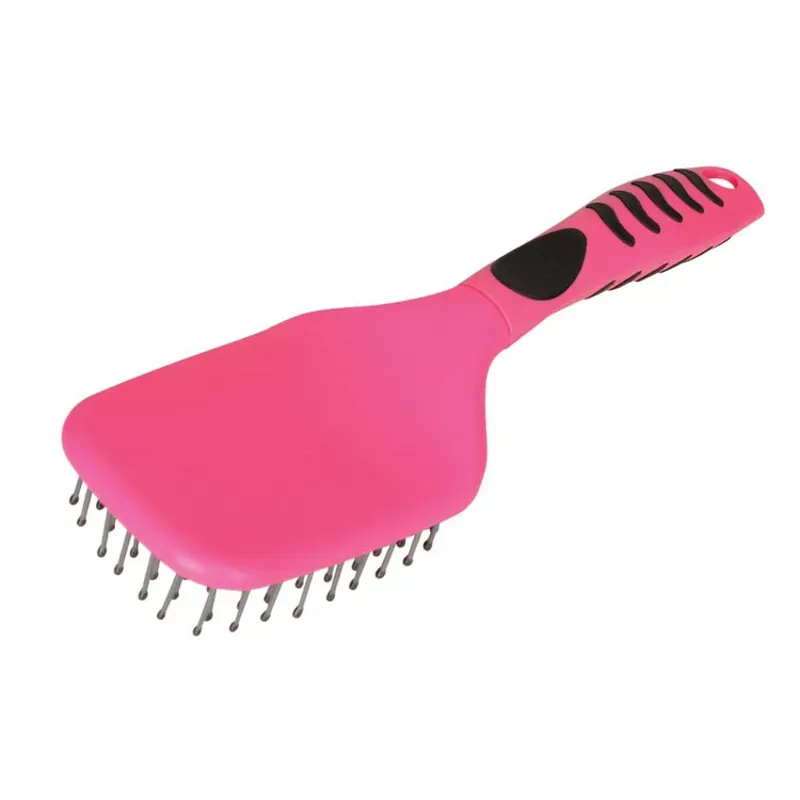 Hy Equestrian Vivid Mane and Tail Brush in Pink