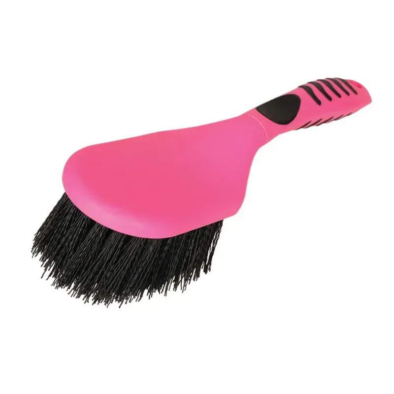 Hy Equestrian Vivid Bucket Brush in Pink