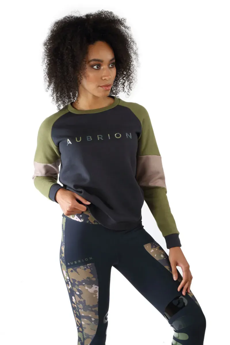 Aubrion Ladies X-Large Boston Sweatshirt in Wine