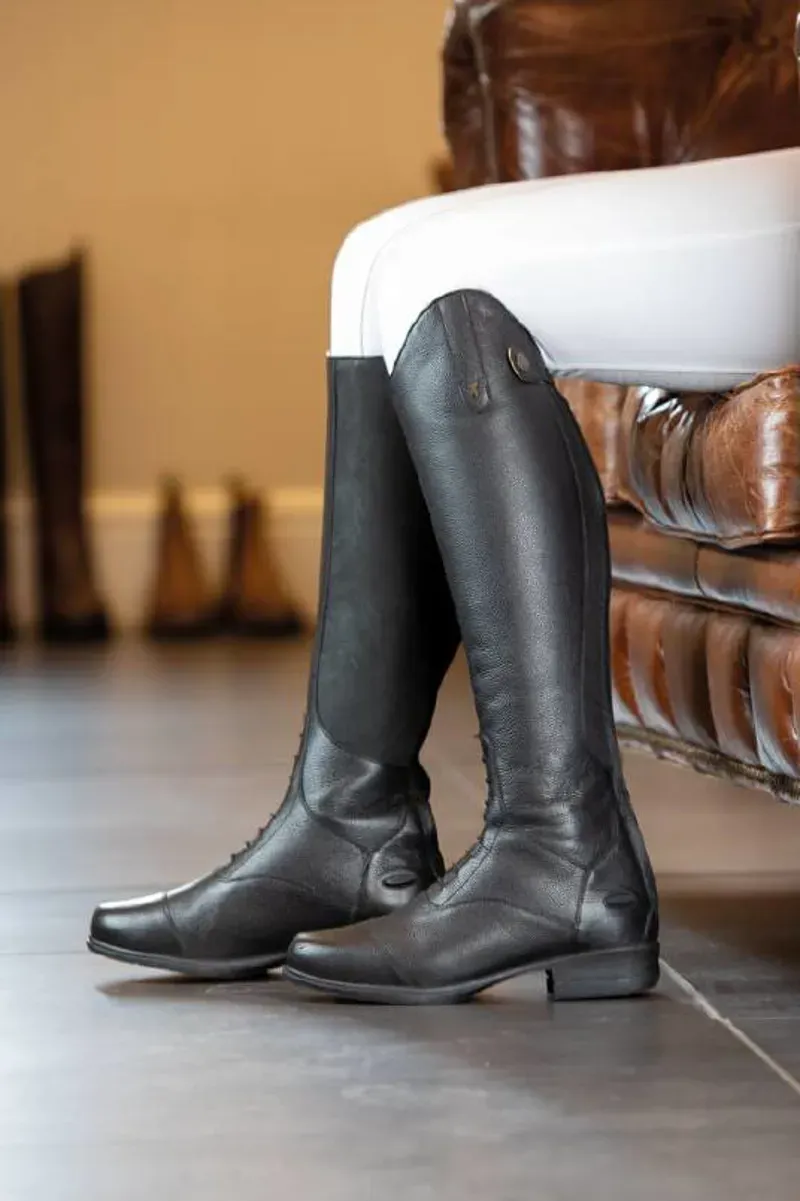 Moretta Childs Albina Riding Boots in Black