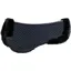 Hkm Synthetic Lambswool Saddle Pad in Black