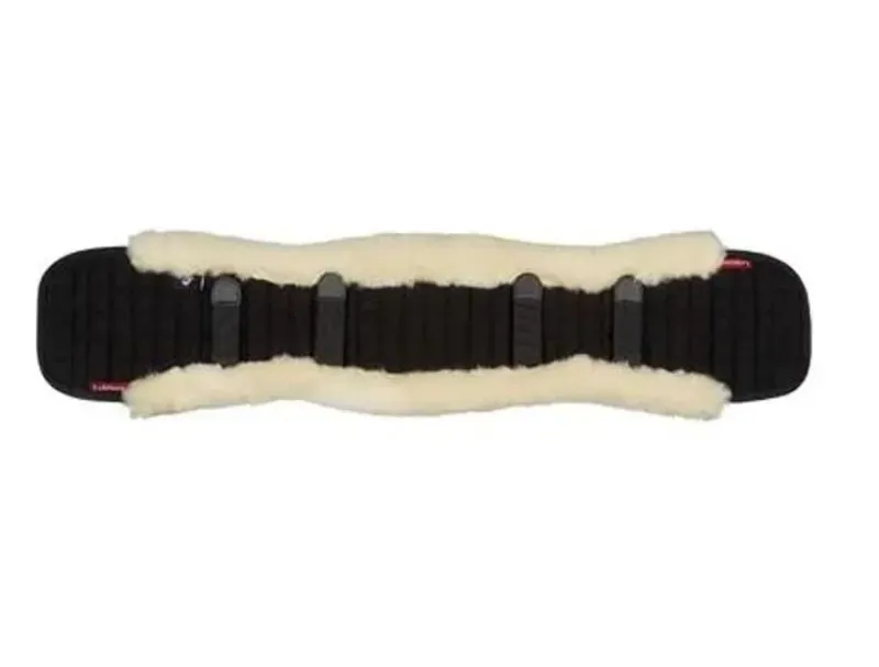 LeMieux DressGirth Cov Nat/Bl Lg
