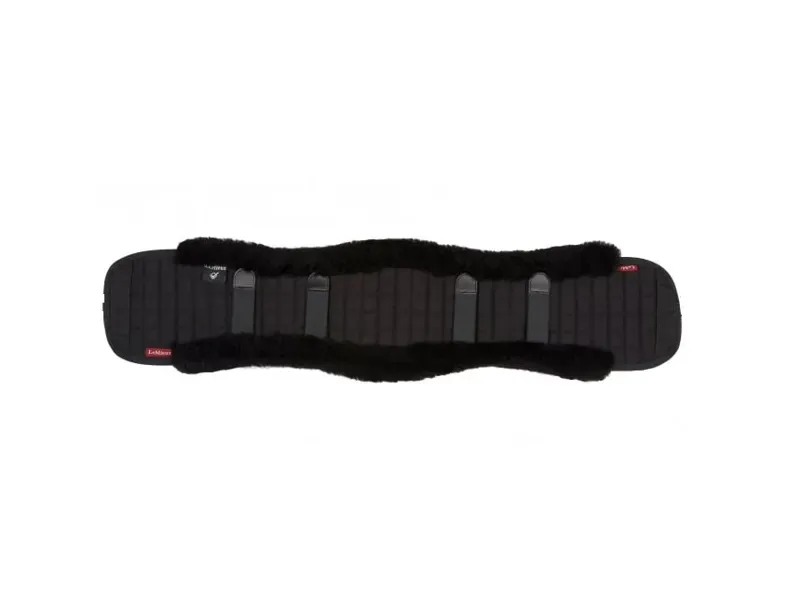 LeMieux DressGirth Cov Blk/Blk L