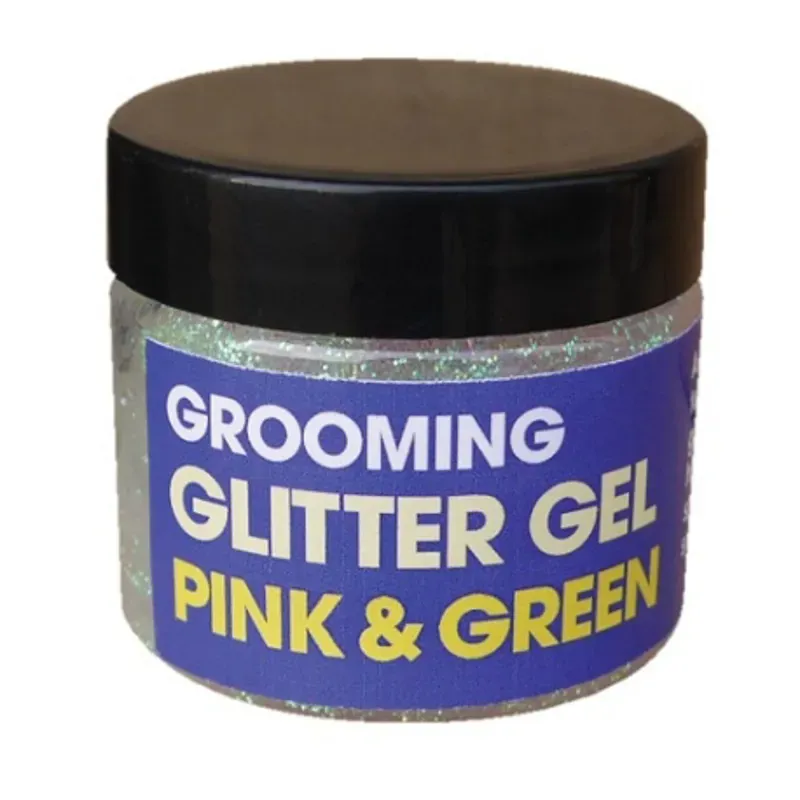 Equimins 60g Glitter Gel in Pink and Green