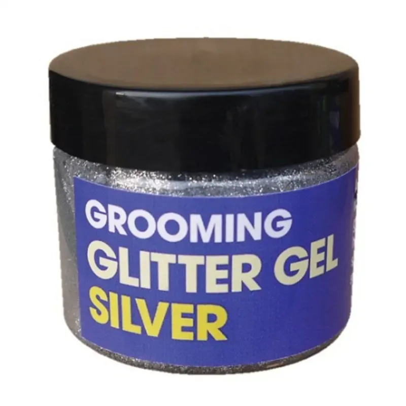 Equimins 60g Glitter Gel in Silver