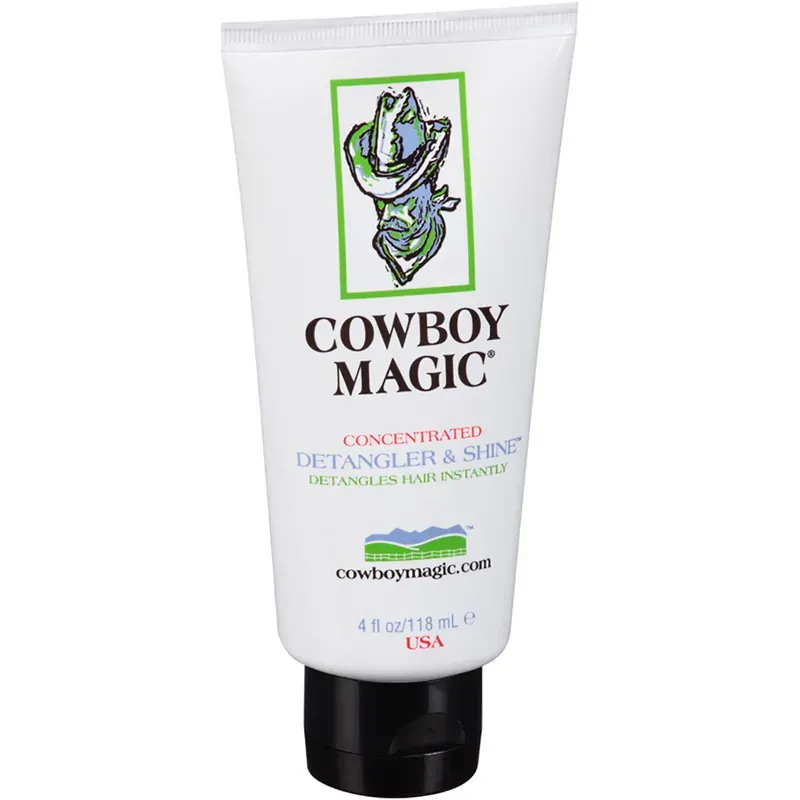 Cowboy Magic Detangler and Shine in White
