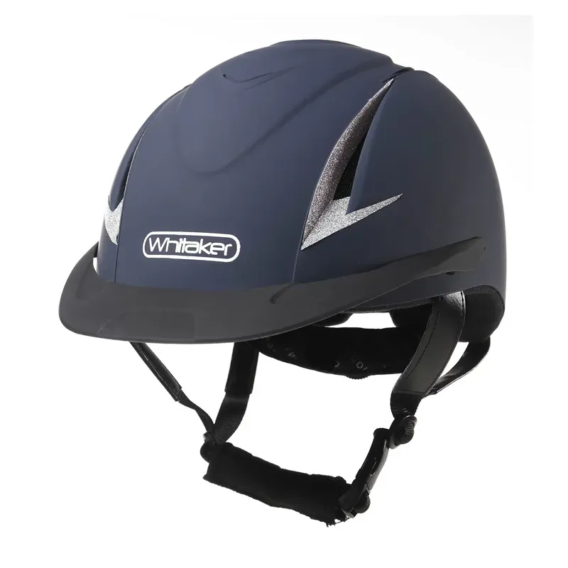 Whitaker NRG Helmet With Sparkles - Large (58- 62cm) NAVY/SILVER large (58-62cm)