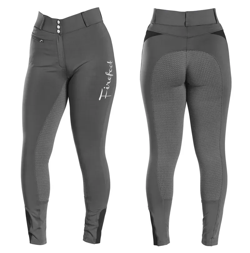 Firefoot Bankfield Sticky Bum Breeches in Grey/Black