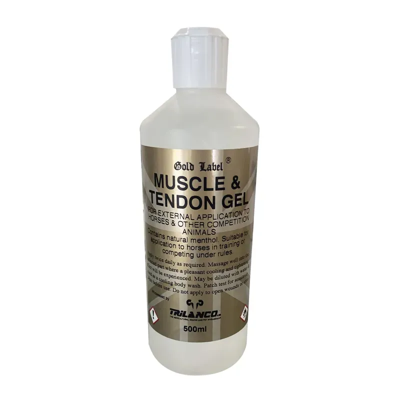 Gold Label 500ml Muscle and Tendon Gel in Blue