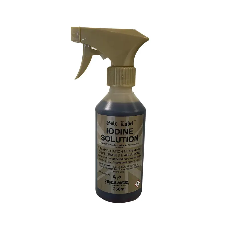 Gold Label 250ml Iodine Spray in Purple