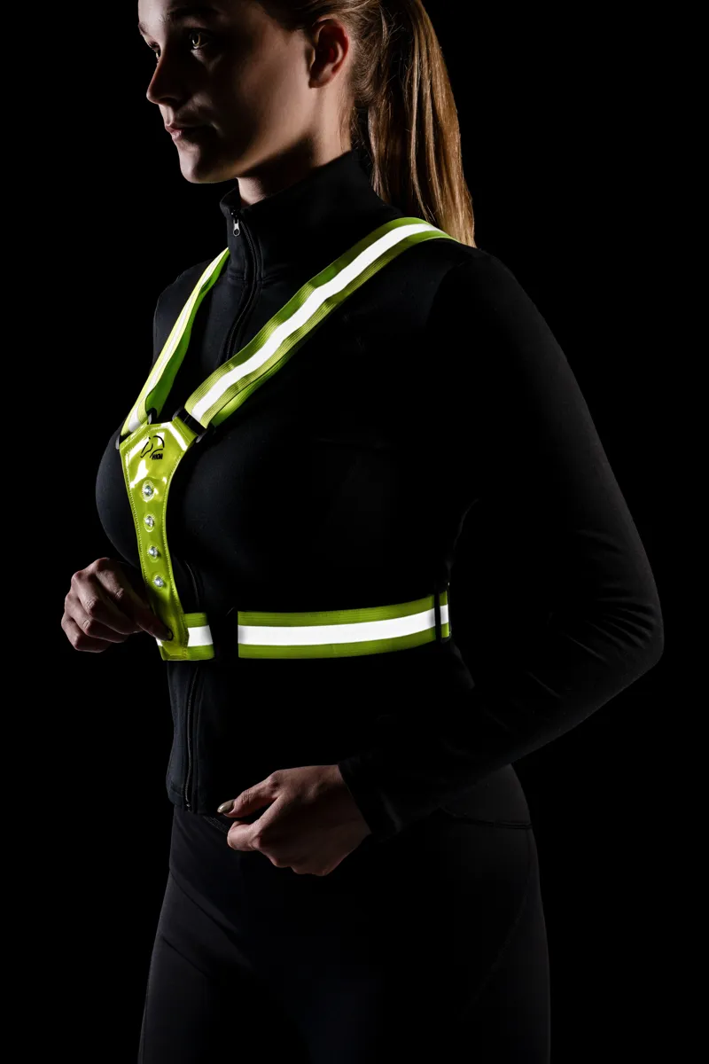 LED Waistcoat Black/Silver-1
