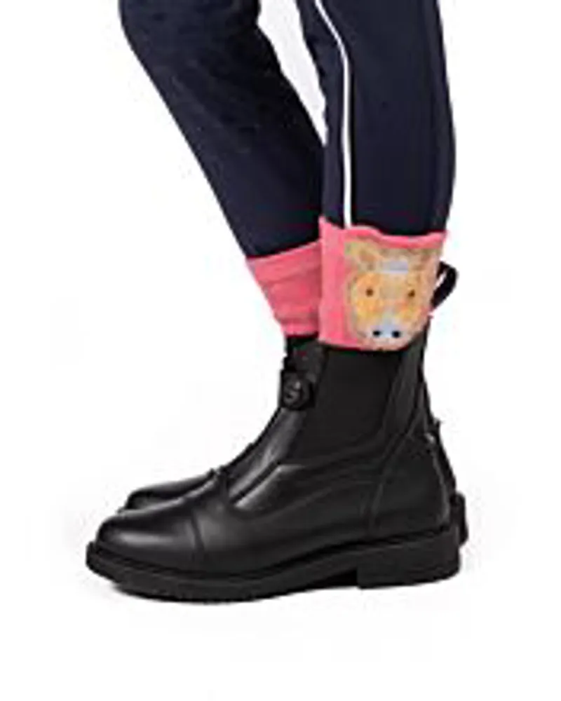 Riding Socks -Maui- 3900 pink -1