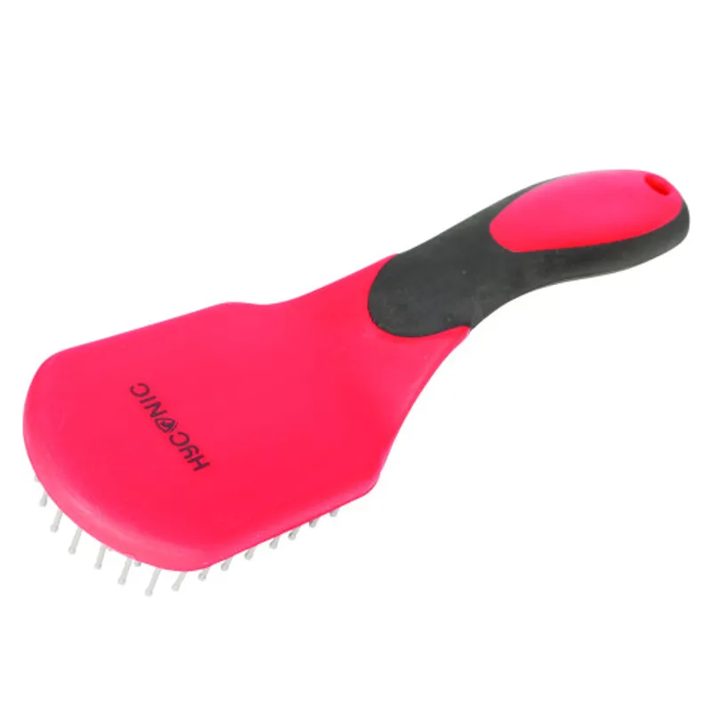 HyCONIC Mane and Tail Brush - Red/ Black 