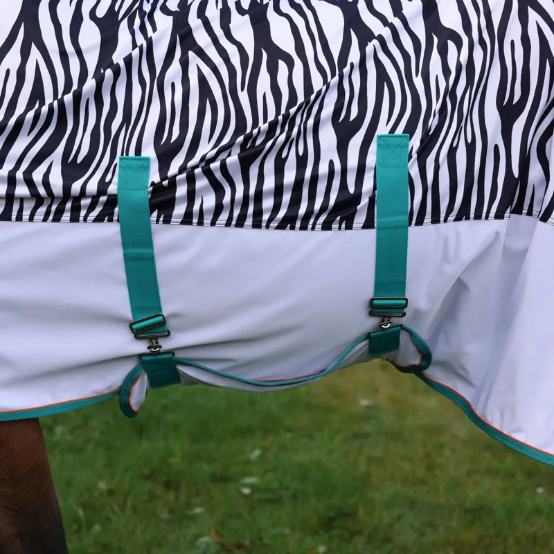Shires Tempest Original ZEB-TEK Fly Combo ZEBRA PRINT-2