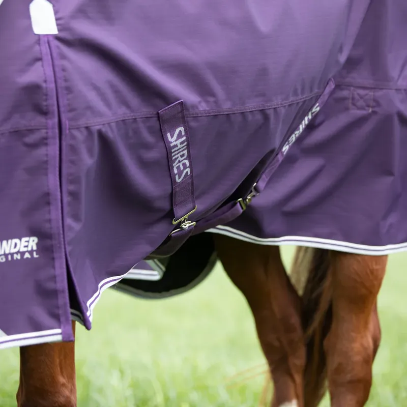 Highlander Original 100 Turnout Rug PLUM-2