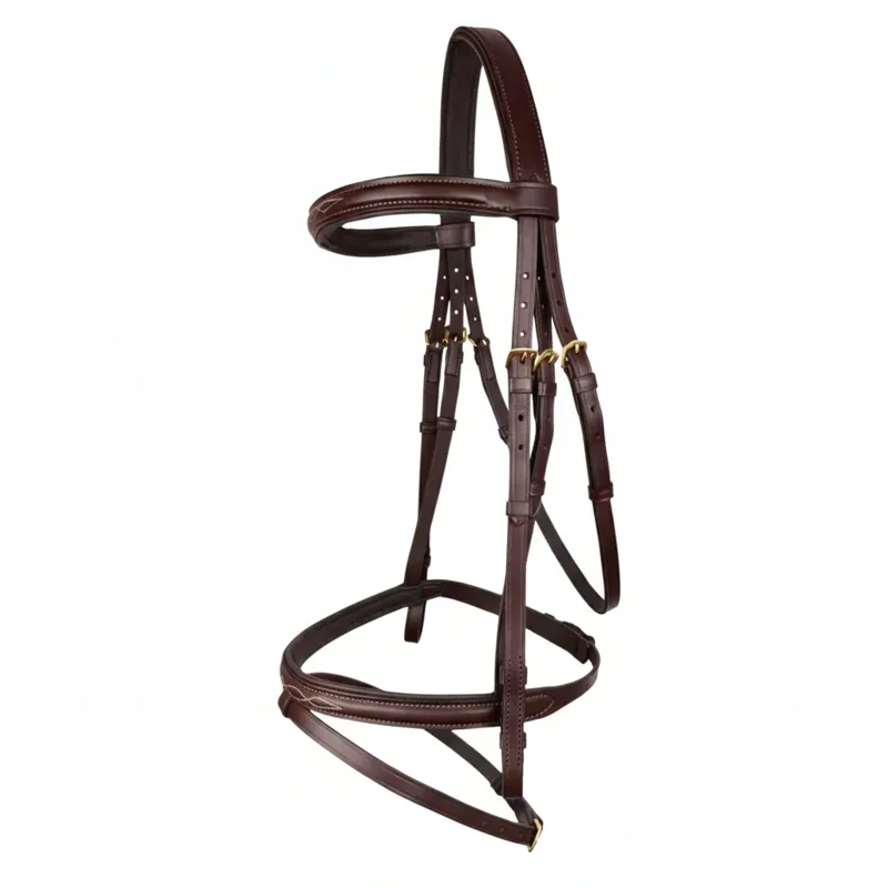 Cameo EasyStride Bridle With Reins Dark Brown