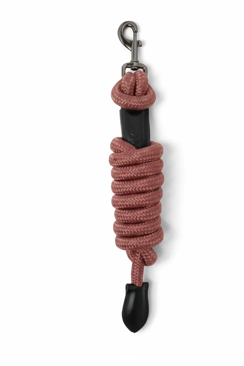 Cameo Competition Leather Leadrope Dusty Pink