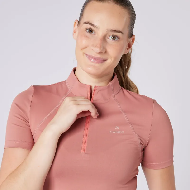 Cameo Short Sleeved Baselayer/Dusty Pink