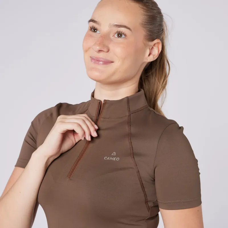 Cameo Short Sleeved Baselayer/Mocha