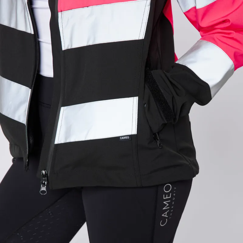 Cameo Water Repellent Hi Viz Jacket-2
