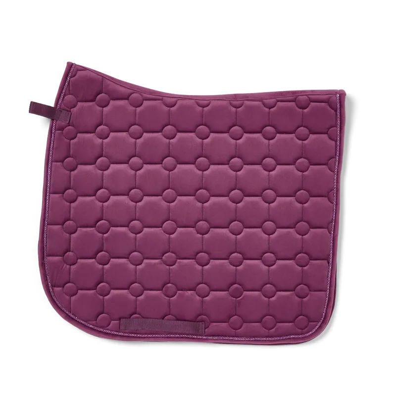 Cameo Dressage Suede Saddlecloth Deep Purple