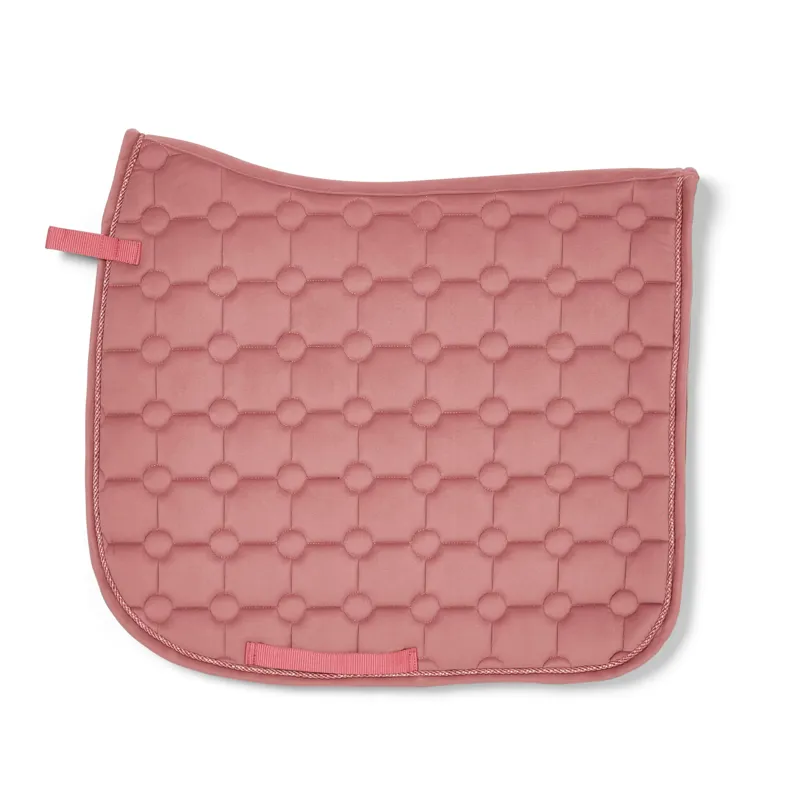 Cameo Suede Saddlecoloth /Dressage/Dusty Pink