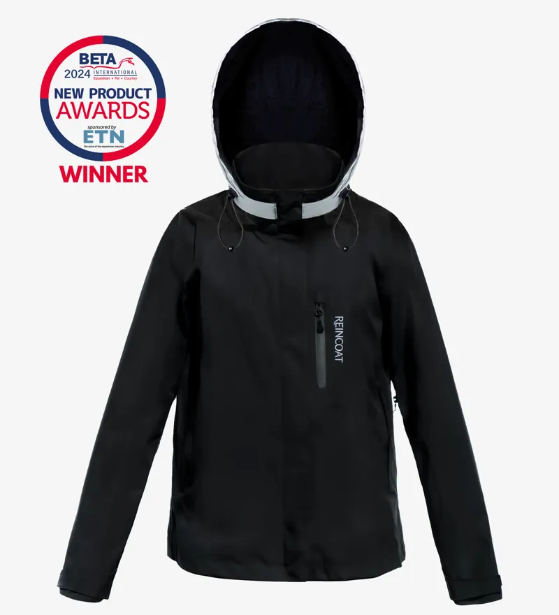 Reincoat Air Adult Black Medium 12-14