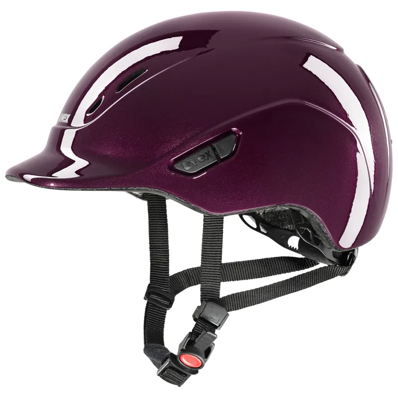 Uvex KIDDOX Shiny Burgandy 49-54cm