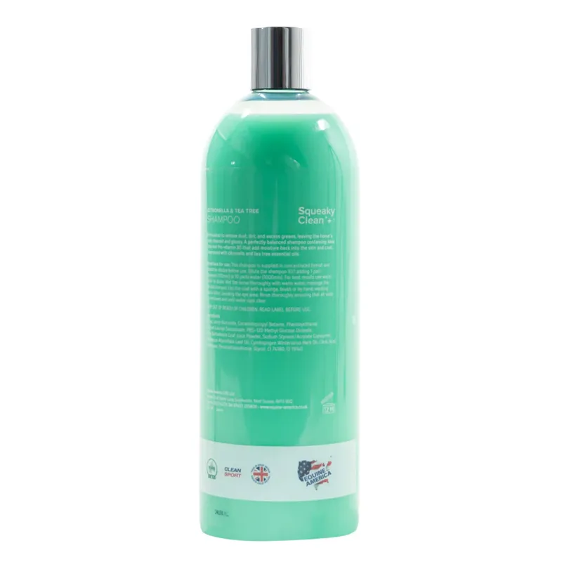 Equine America Squeaky Clean Shampoo - Citronella and Tea Tree-1