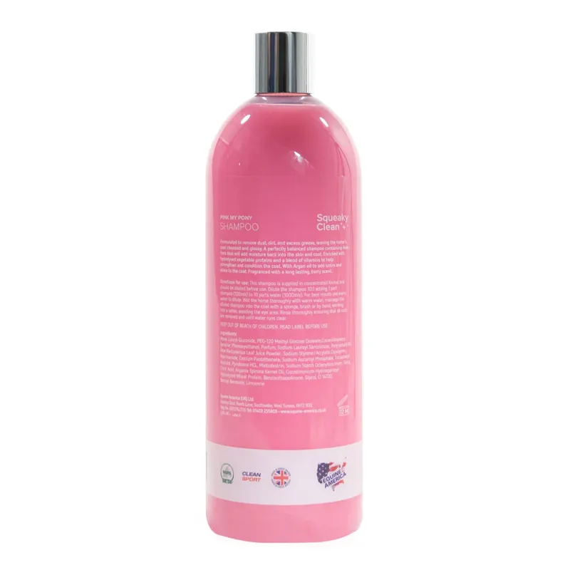 Equine America Squeaky Clean Shampoo - Pink My Pony-1