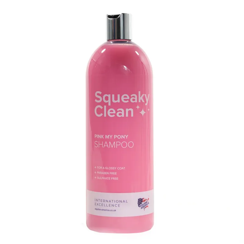 Equine America Squeaky Clean Shampoo - Pink My Pony