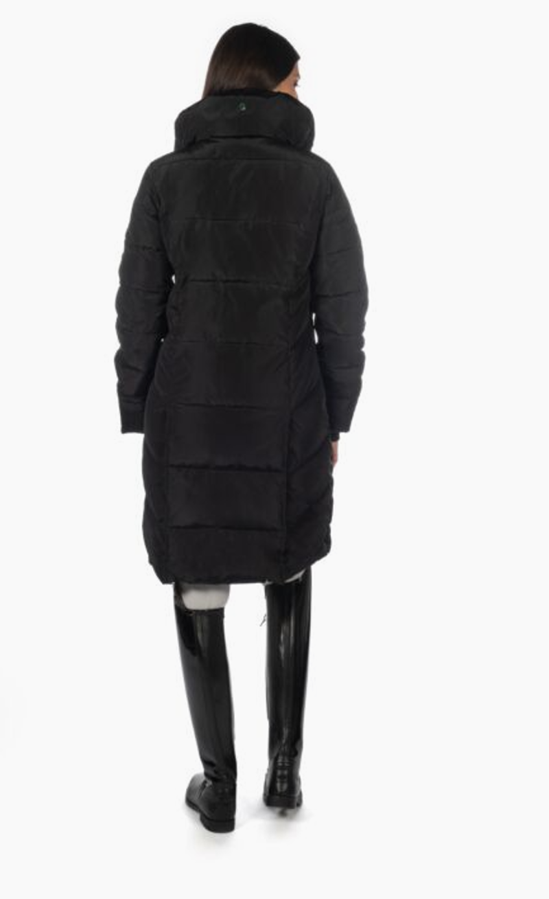 Quilted Coat -Livigno- 2100 dunkelbraun-2