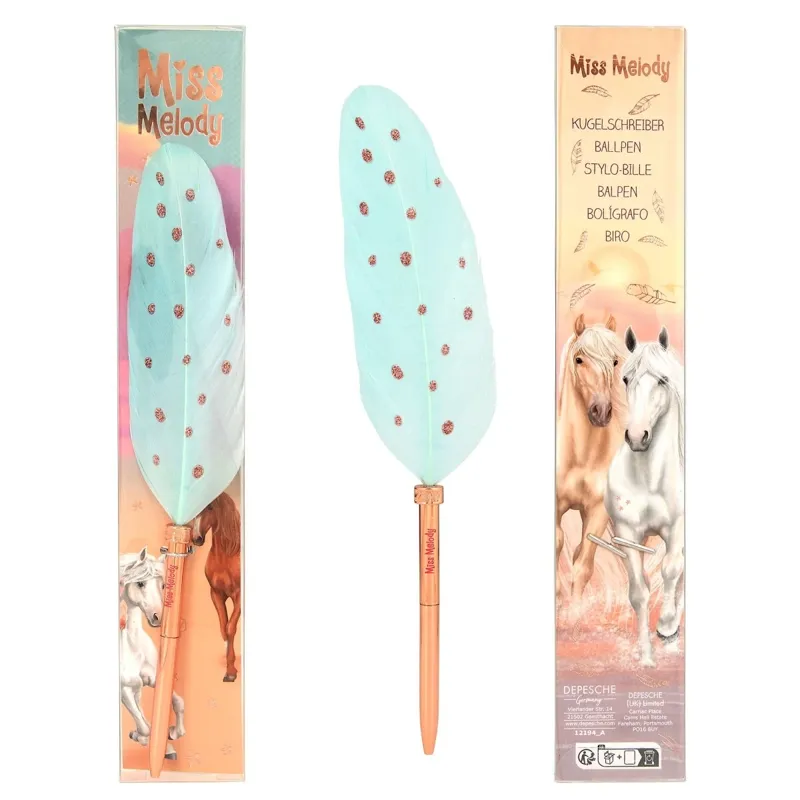Miss Melody Feather Ballpen