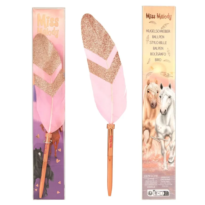 Miss Melody Feather Ballpen-1