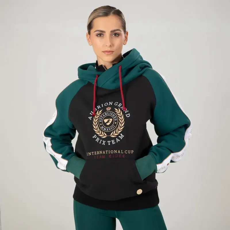 Aubrion Team Hoodie BLACK