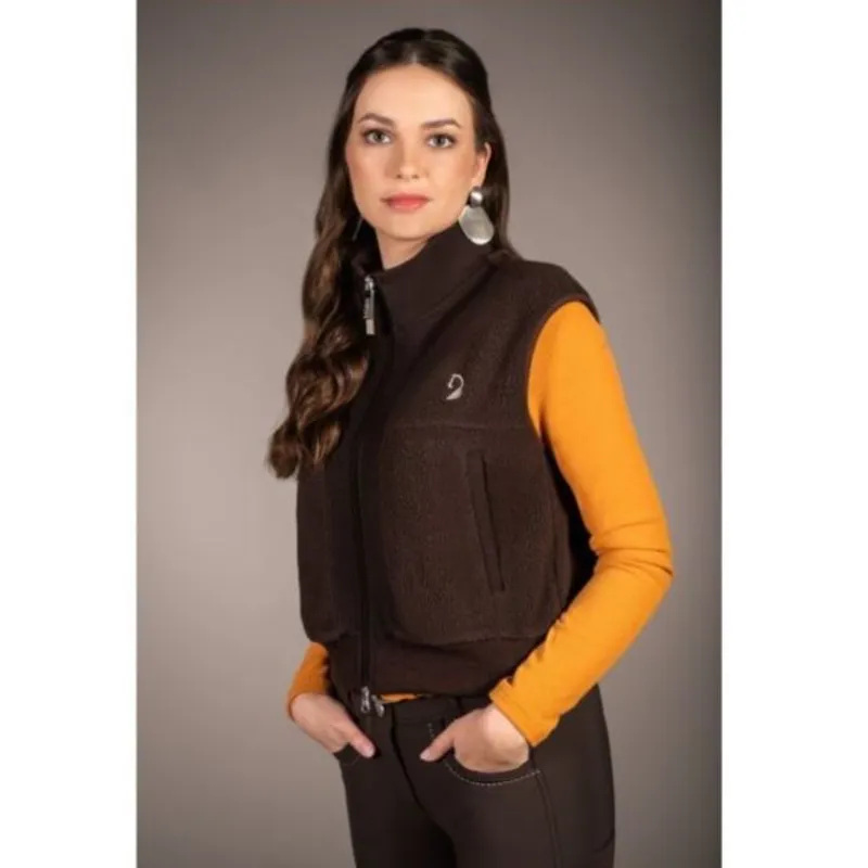 Vest -Arezzo Teddy- 2100 dunkelbraun