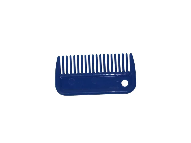 Bitz Plastic Small Mane Comb in Blue